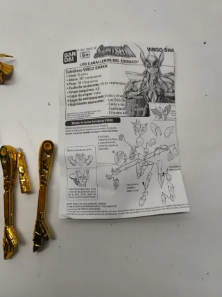 Shaka de Virgo Saint Seiya Bandai.
