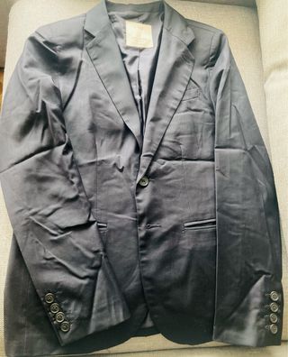 Traje azul marino talla 13-14 años