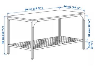 Mesita centro Ikea FJÄLLBO