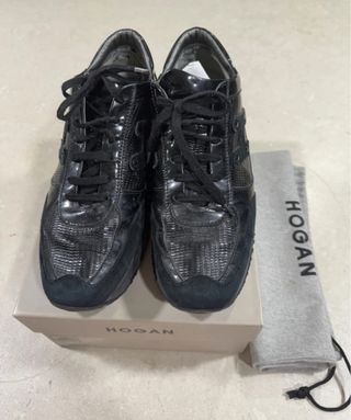 Zapatos Hogan Charol Negros sneakers