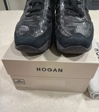 Zapatos Hogan Charol Negros sneakers
