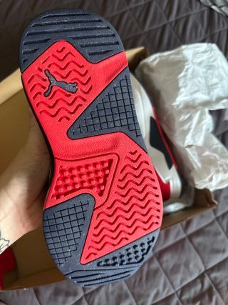 Zapatillas Puma X-Ray Talla 37.5 Azul Blanco Rojo