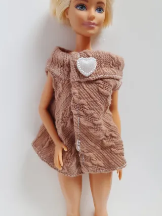 mantella in lana Barbie
