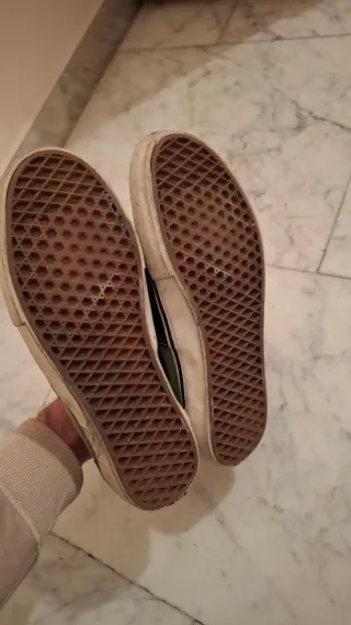 Vans Scarpe Uomo Nero/Verde