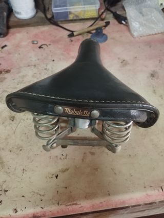 Sillín Mobylette GAC Negro