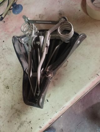 Sillín Mobylette GAC Negro