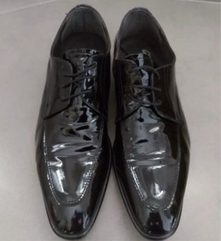 Scarpe eleganti uomo vernice N.42