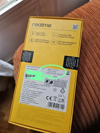 realme 14 Pro 5G 12+512GB Negro/Gris
