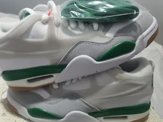 Zapatillas Jordan Verde y Blanco