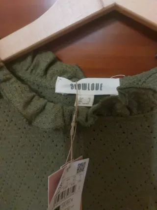 Camiseta Sloowlove verde sin estrenar Talla L