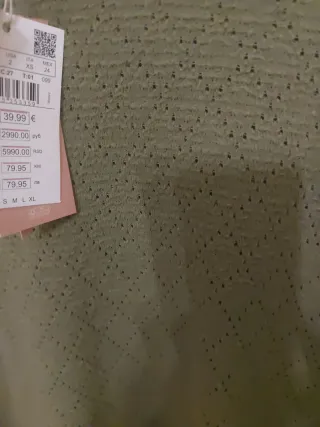 Camiseta Sloowlove verde sin estrenar Talla L