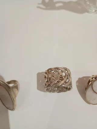 SORTIJAS DE PLATA ..12€ CADA UNA