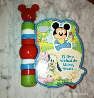 Libro Musical Bebés Disney Mickey Mouse