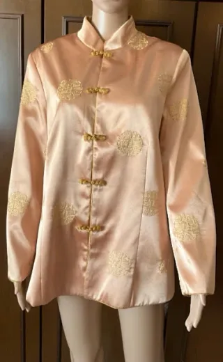 Giacca Guisen Seta Oro XL