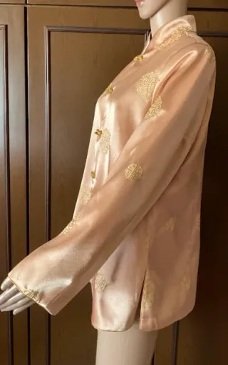 Giacca Guisen Seta Oro XL