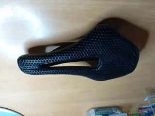 Sillín ciclismo BTT de  Carbono 3D 145 mm