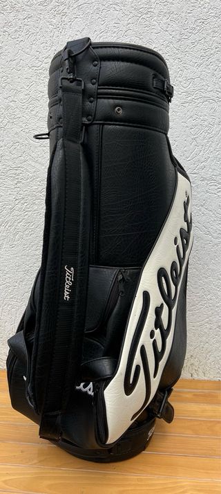 Sacca da golf Titleist nera e bianca