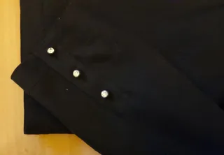 Tailleur Max Mara Lino Nero Made in Italy