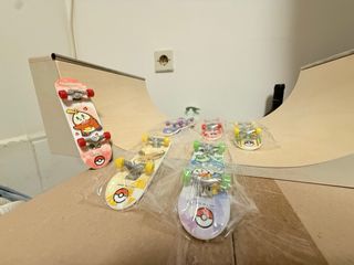 Rampa Finger Skate Madera U para dedos