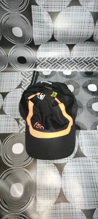 Gorra Adidas F50 Negra y Naranja