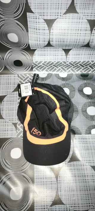 Gorra Adidas F50 Negra y Naranja