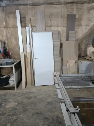 Puertas de paso blancas