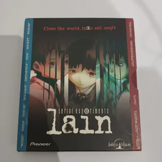Anime Lain Serial Experiments DVD historico
