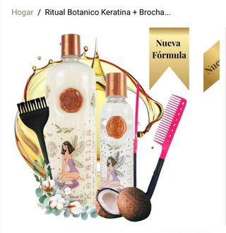 Ritual Botanico Keratina + Brocha y Peine