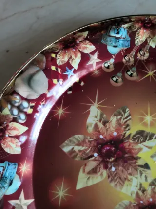 Vassoio Natale Decorato