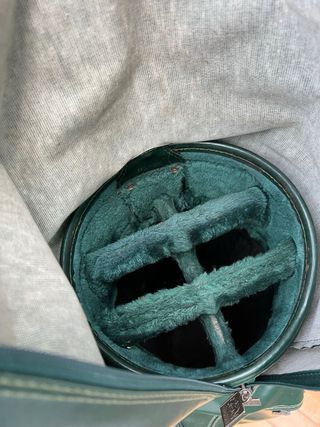 Sacca da golf MacGregor verde e bianca