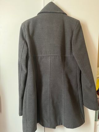 Cappotto doppiopetto grigio