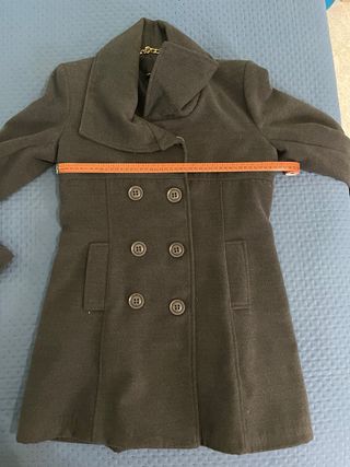 Cappotto doppiopetto grigio