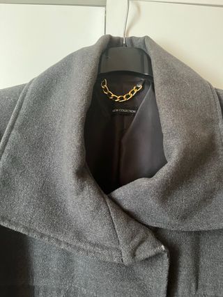 Cappotto doppiopetto grigio