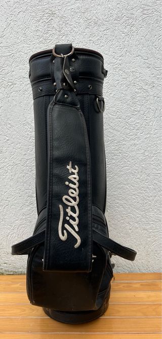 Sacca da golf Titleist nera e bianca