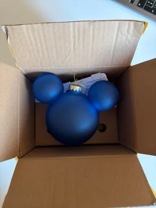 Disney pallina Xmas tree ornaments vetro topolino