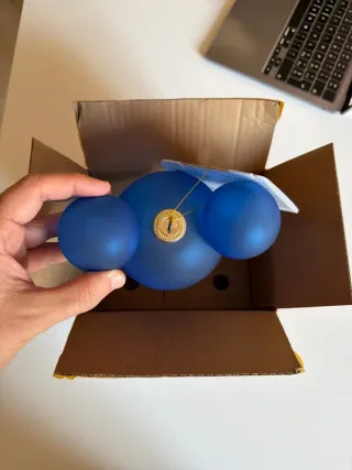 Disney pallina Xmas tree ornaments vetro topolino