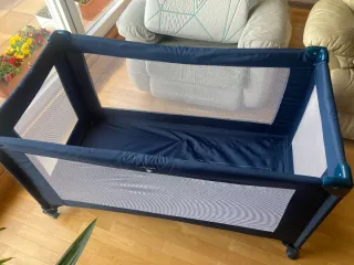 Cuna de viaje con colchón extra