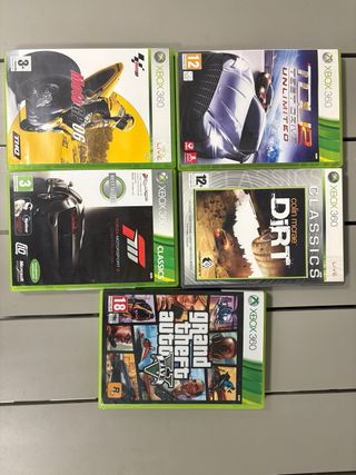 Xbox 360 Slim Negra + Kinect + 2 Mandos + Juegos