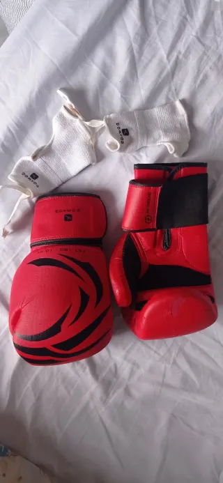 Guantes Boxeo y Vendas Decathlon