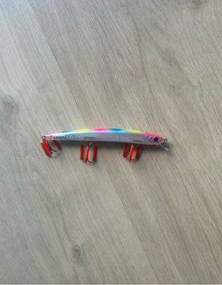 Señuelo pesca minnow flotante 13,5 cm
