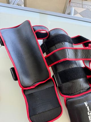 Protecciones Boxeo Rojas