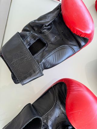 Protecciones Boxeo Rojas