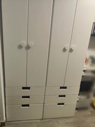 2 Armarios Infantiles  2 bancos almacenajes