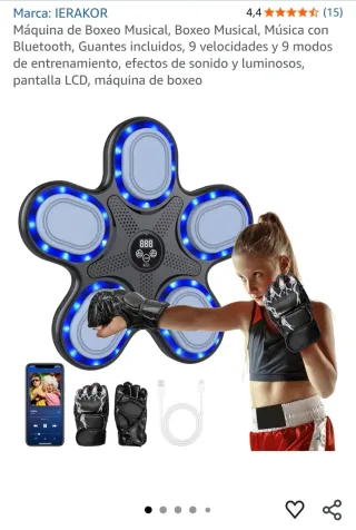 Máquina de Boxeo Musical IERAKOR