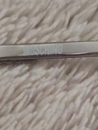 Occhiali Moschino neri e argento