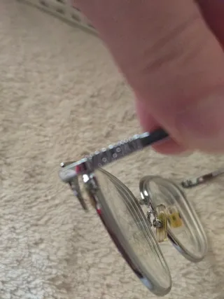 Occhiali Moschino neri e argento