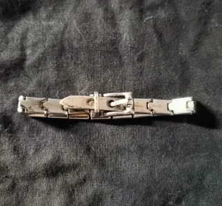 Bracciale da Uomo in Argento con Maglie