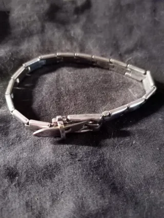 Bracciale da Uomo in Argento con Maglie