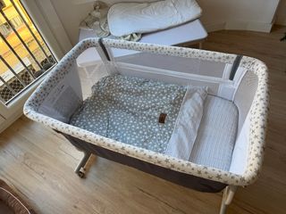 Cuna colecho Jané Babyside + accesorios