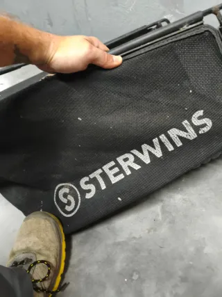 Bolsa cortacésped Sterwins negra
